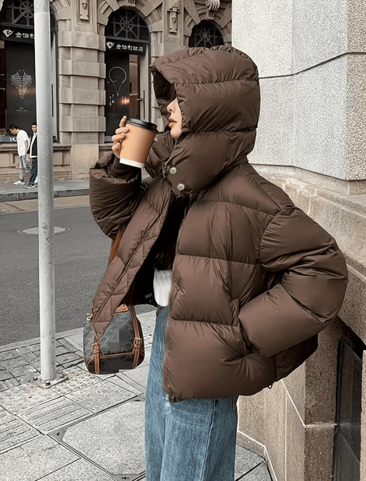 ZEYA - Belle Thick Hooded Puffer Jacket