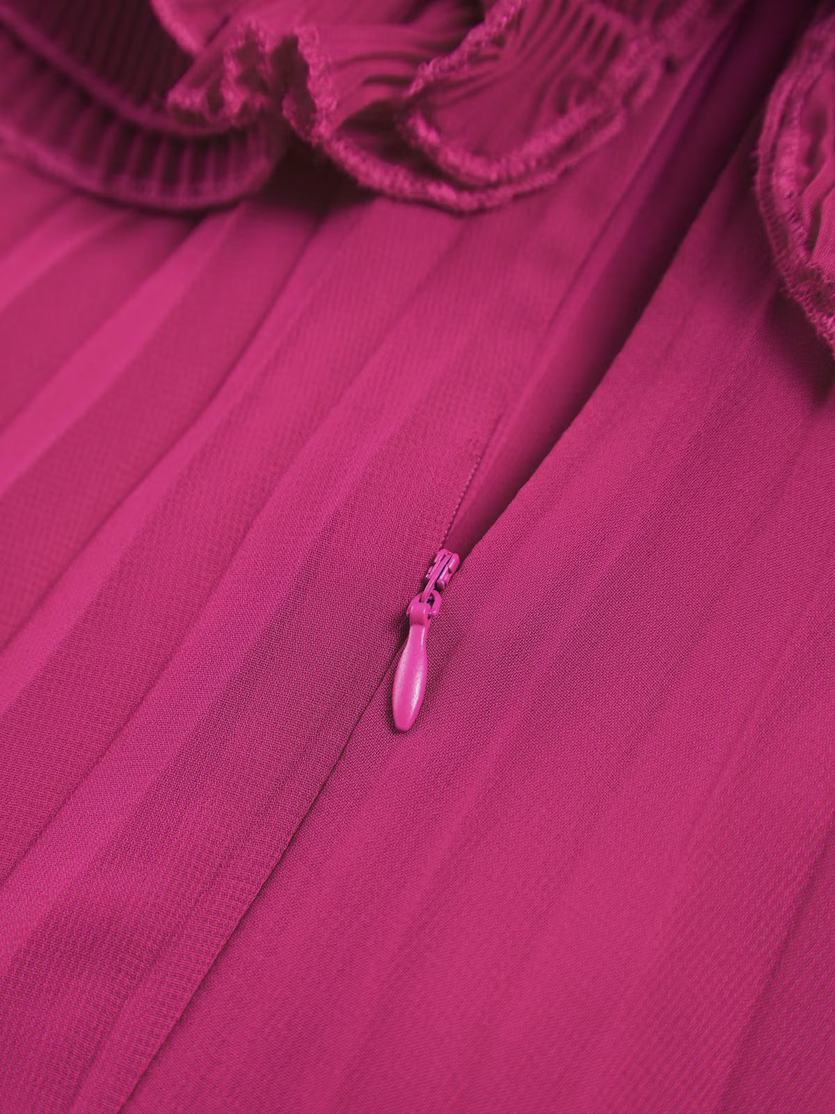 Bianca tulle plissettato con roselline abito tube