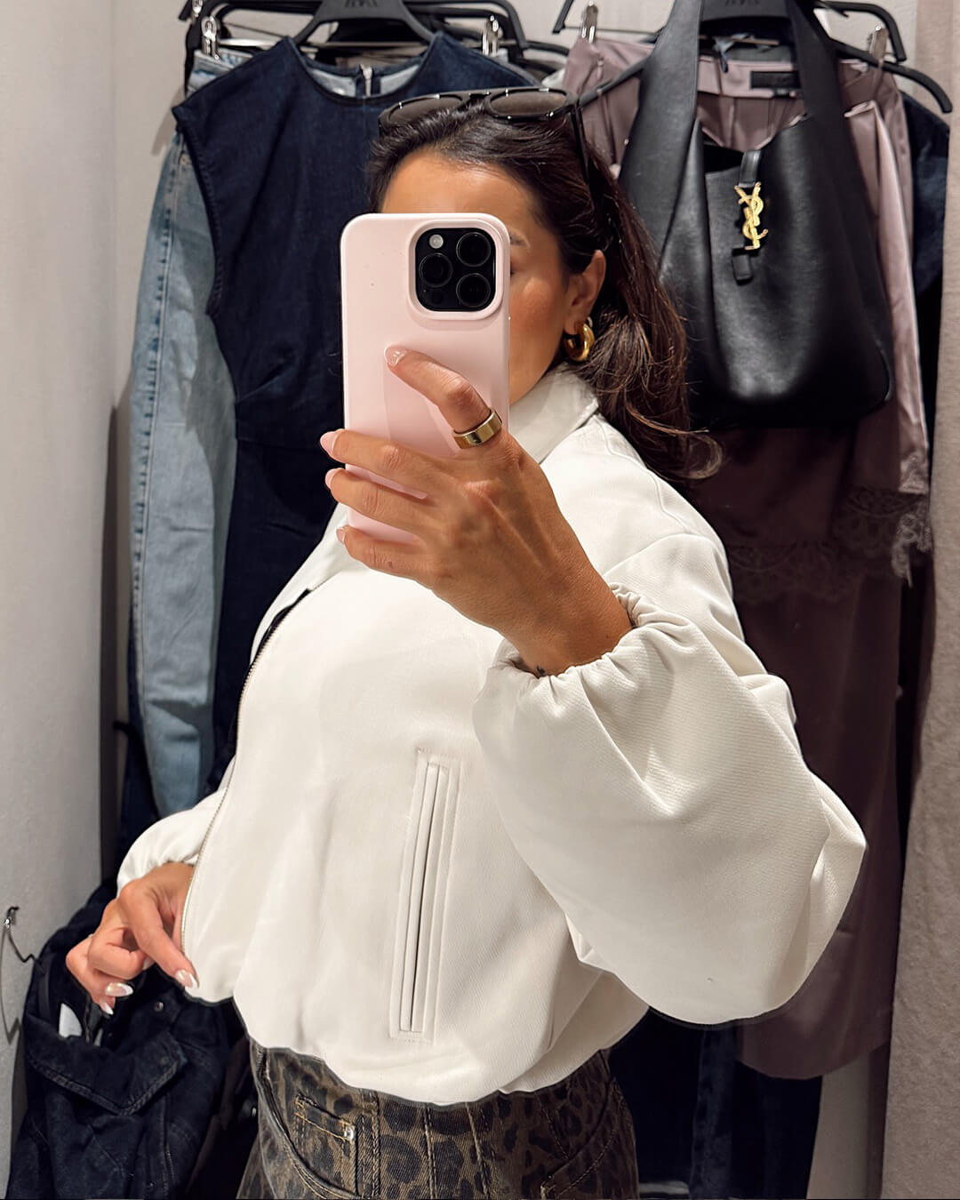 ZEYA - Bianca Puffed Bomber Jacket
