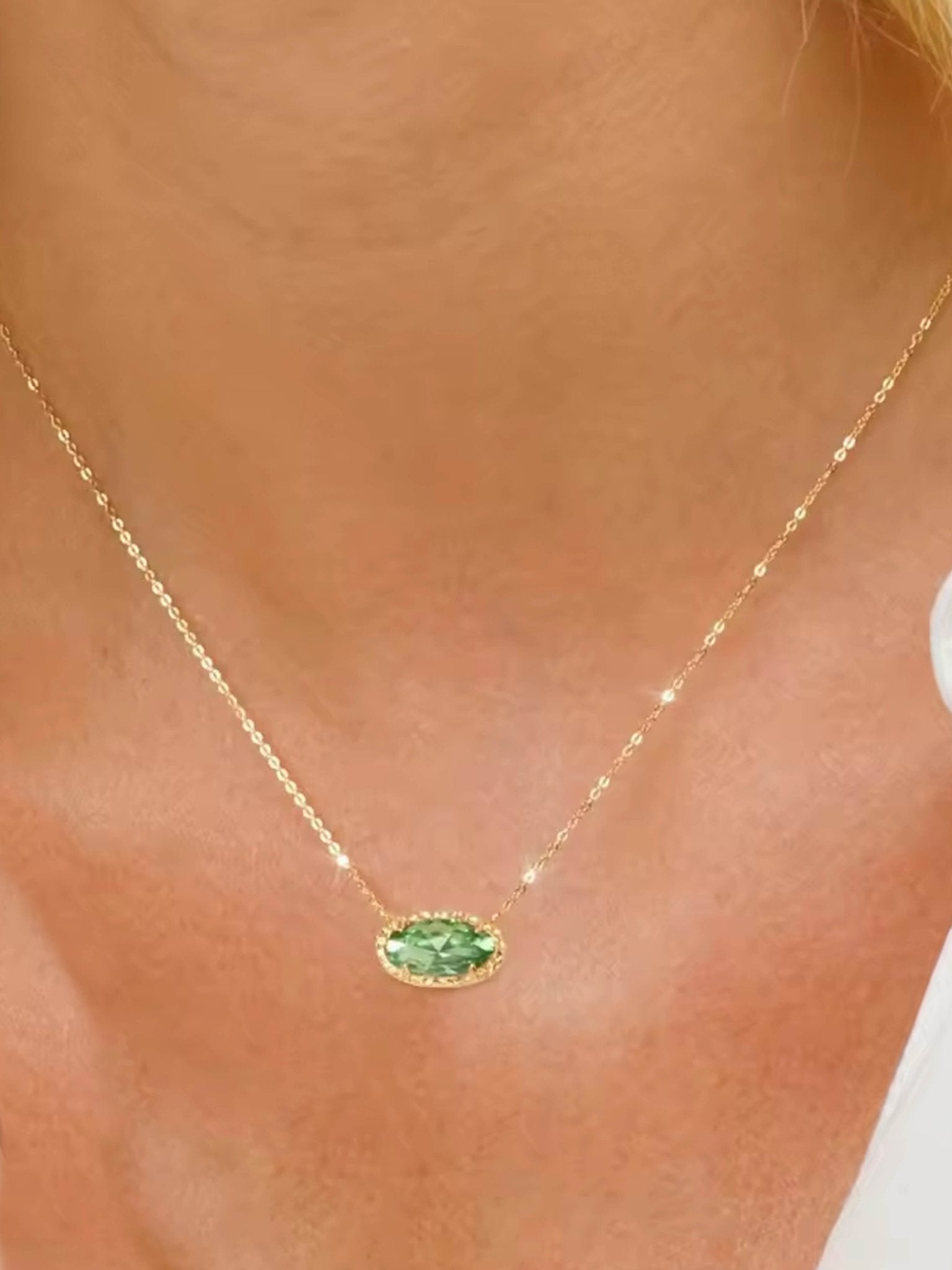 ZEYA - Blythe Natural Stone Necklace