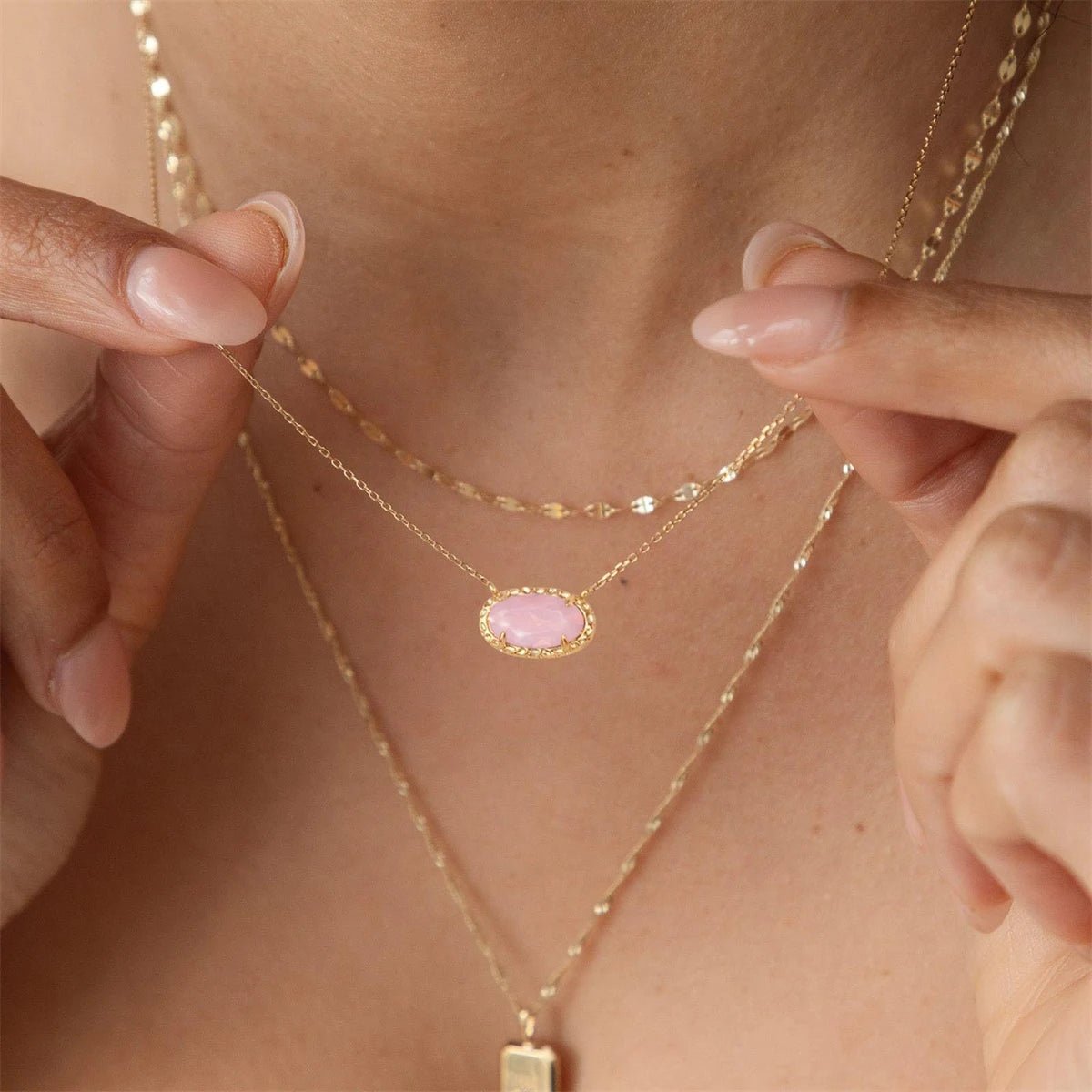 ZEYA - Blythe Natural Stone Necklace