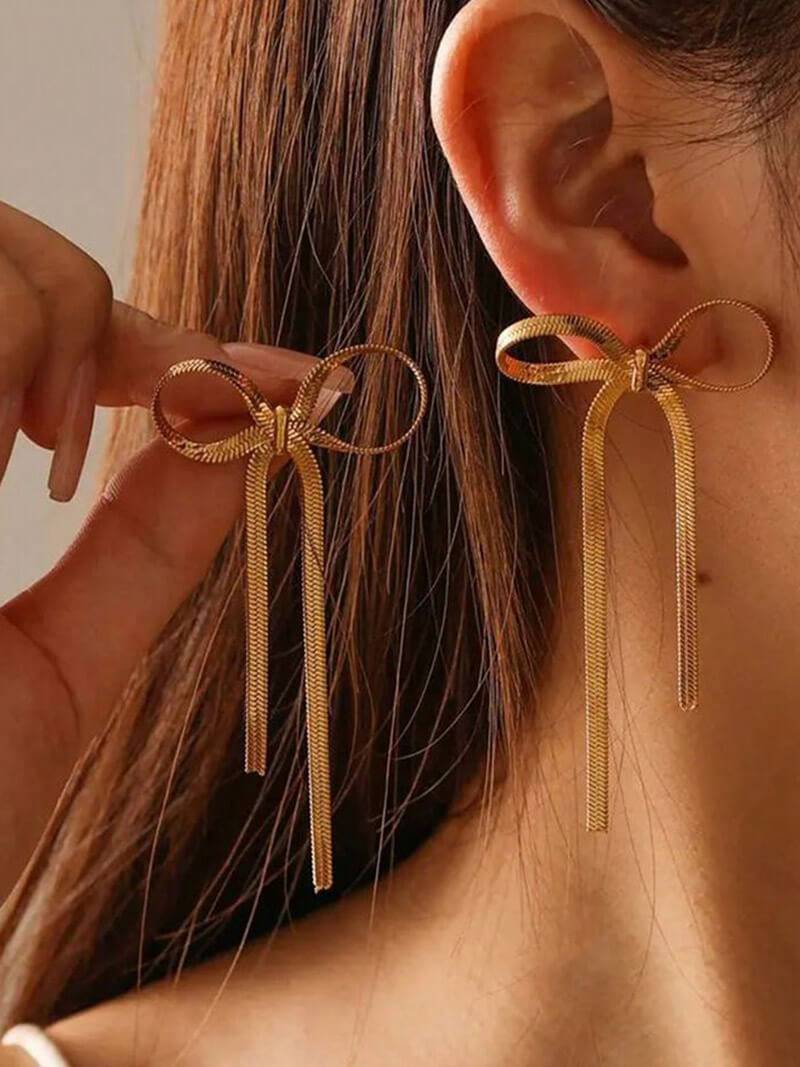 ZEYA - Bow Earrings
