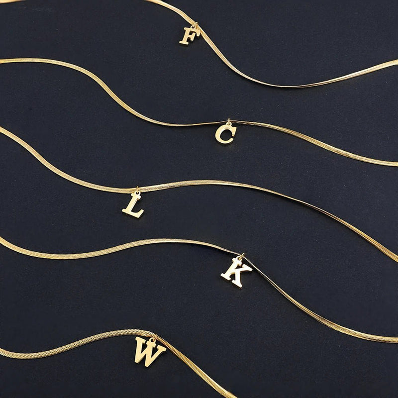 ZEYA - Capriana Inital Necklace