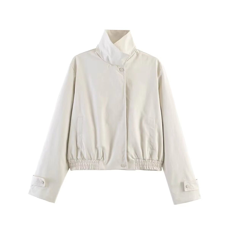ZEYA - Carla High Neck Zip Jacket