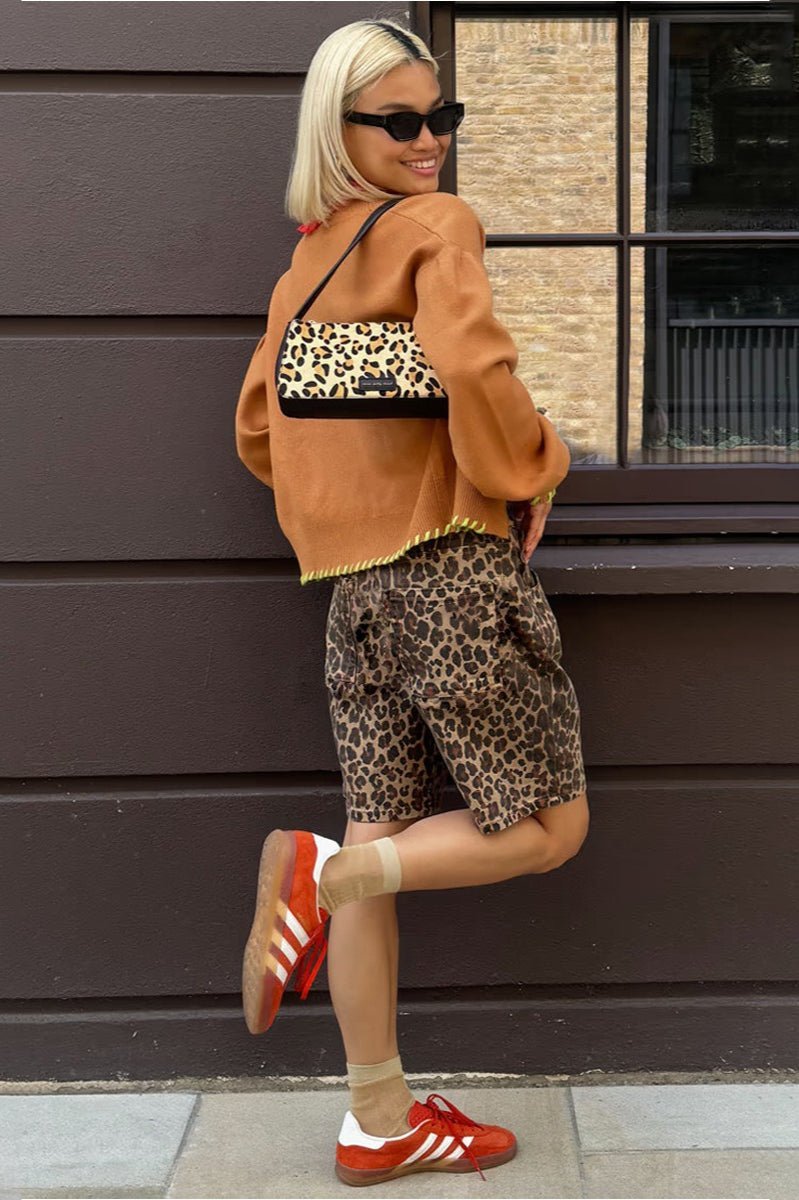 ZEYA - Carla Leopard Print Shorts