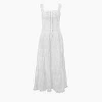 Robe maxi Carly à volants superposés