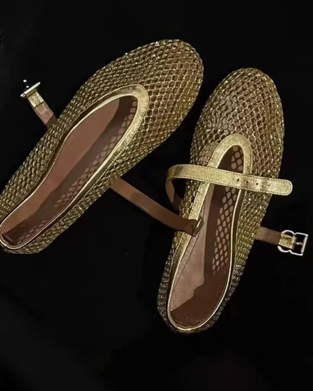 ZEYA - Cassia Mesh Ballet Flats