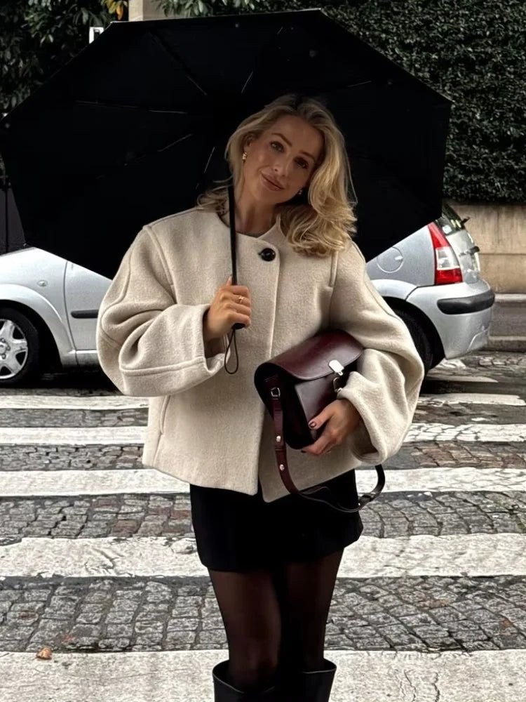 ZEYA - Celeste One Button Coat