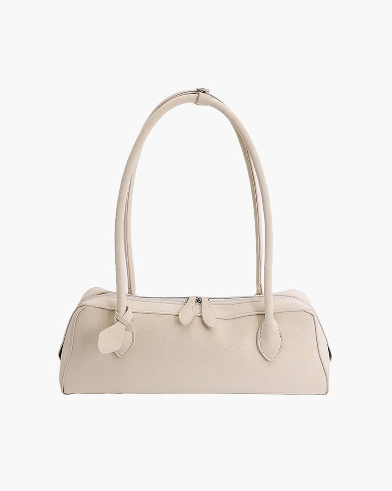 ZEYA - Celeste Suede Baguette Bag
