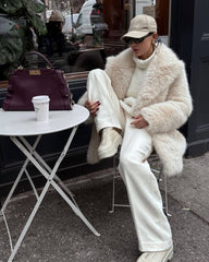 Christine Faux Fur Coat