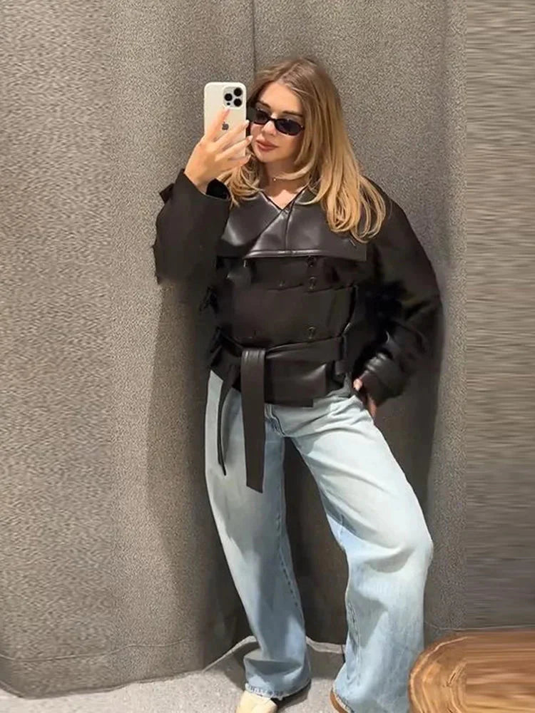 ZEYA - Claire Vegan Leather Jacket