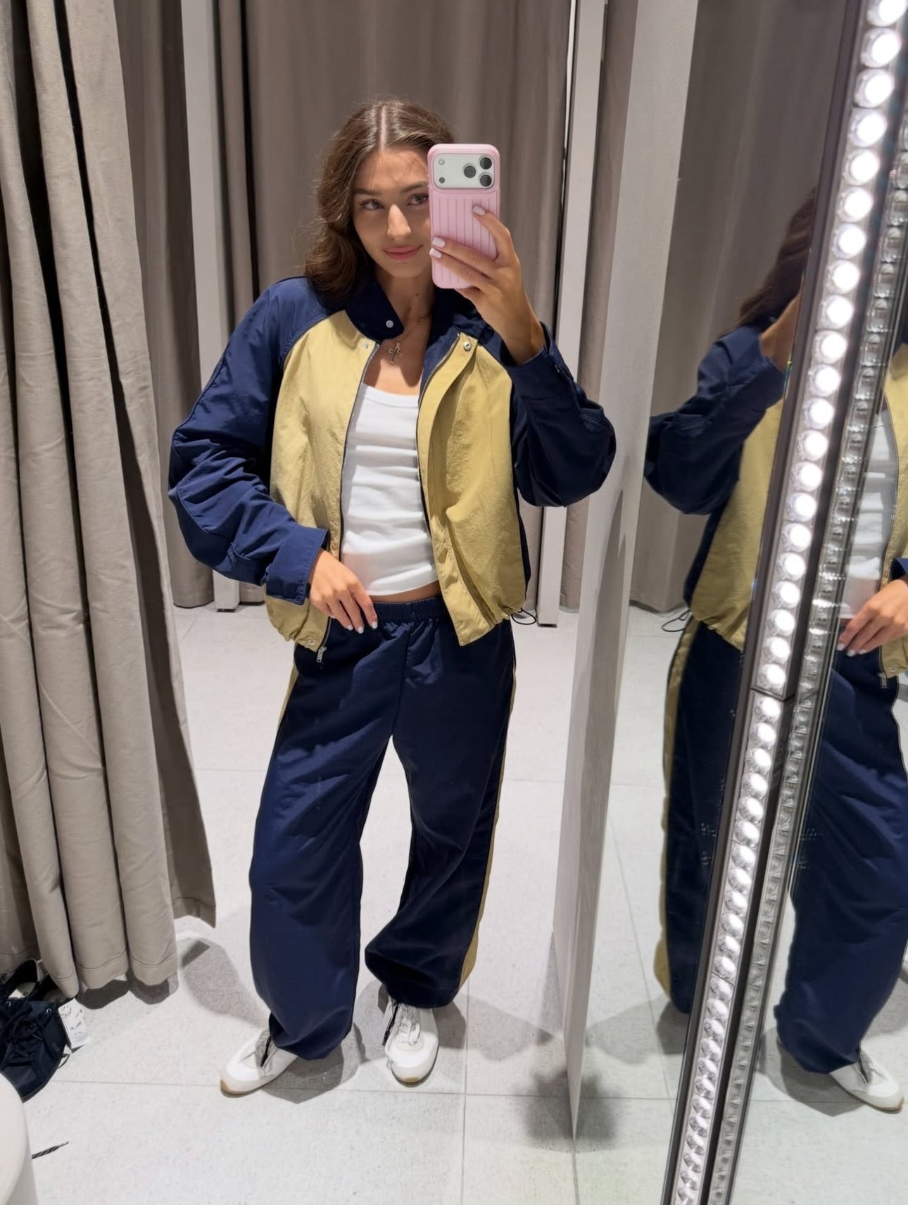 ZEYA - Claudia Patchwork Nylon Tracksuit