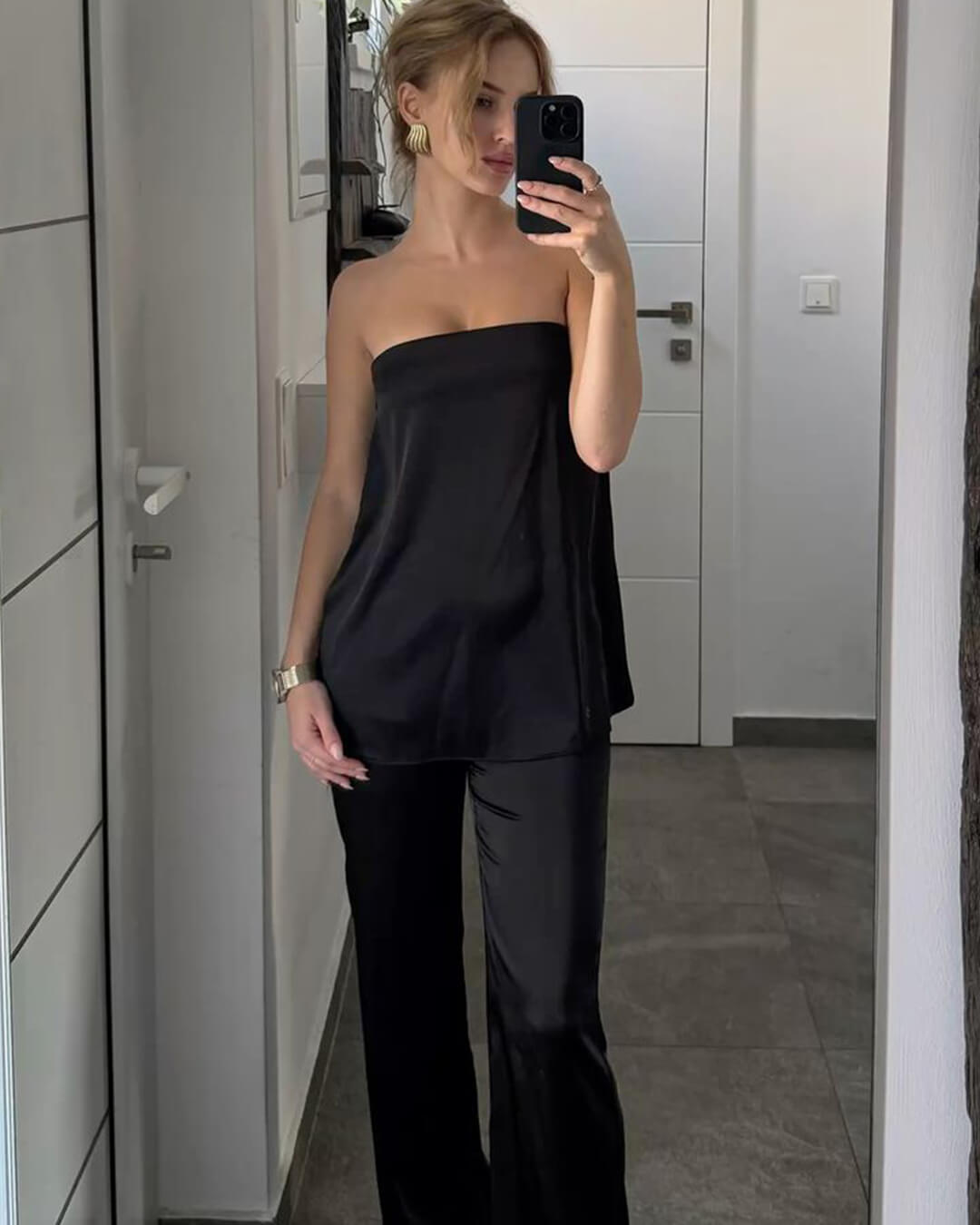 ZEYA - Claudia Satin Bandeau Set