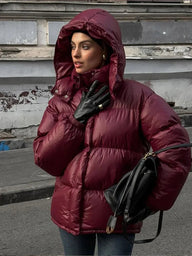Parka imbottito con cappuccio Demi