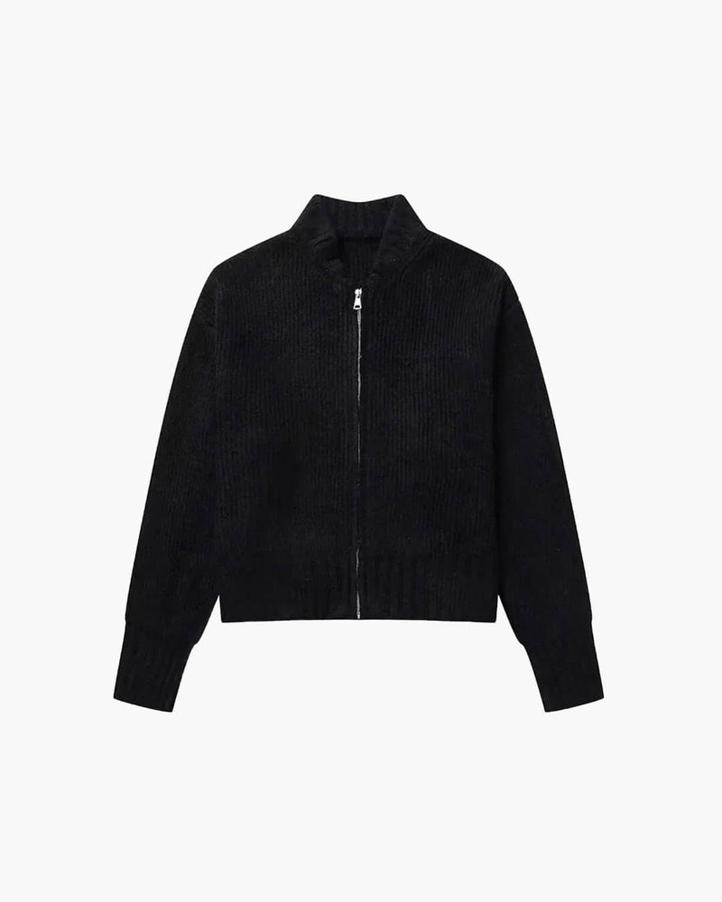 ZEYA - Divina Cardigan Vintage Knitted Zipper