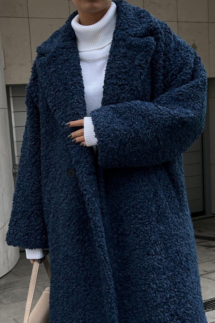 ZEYA - Eleonore Long Teddy Coat