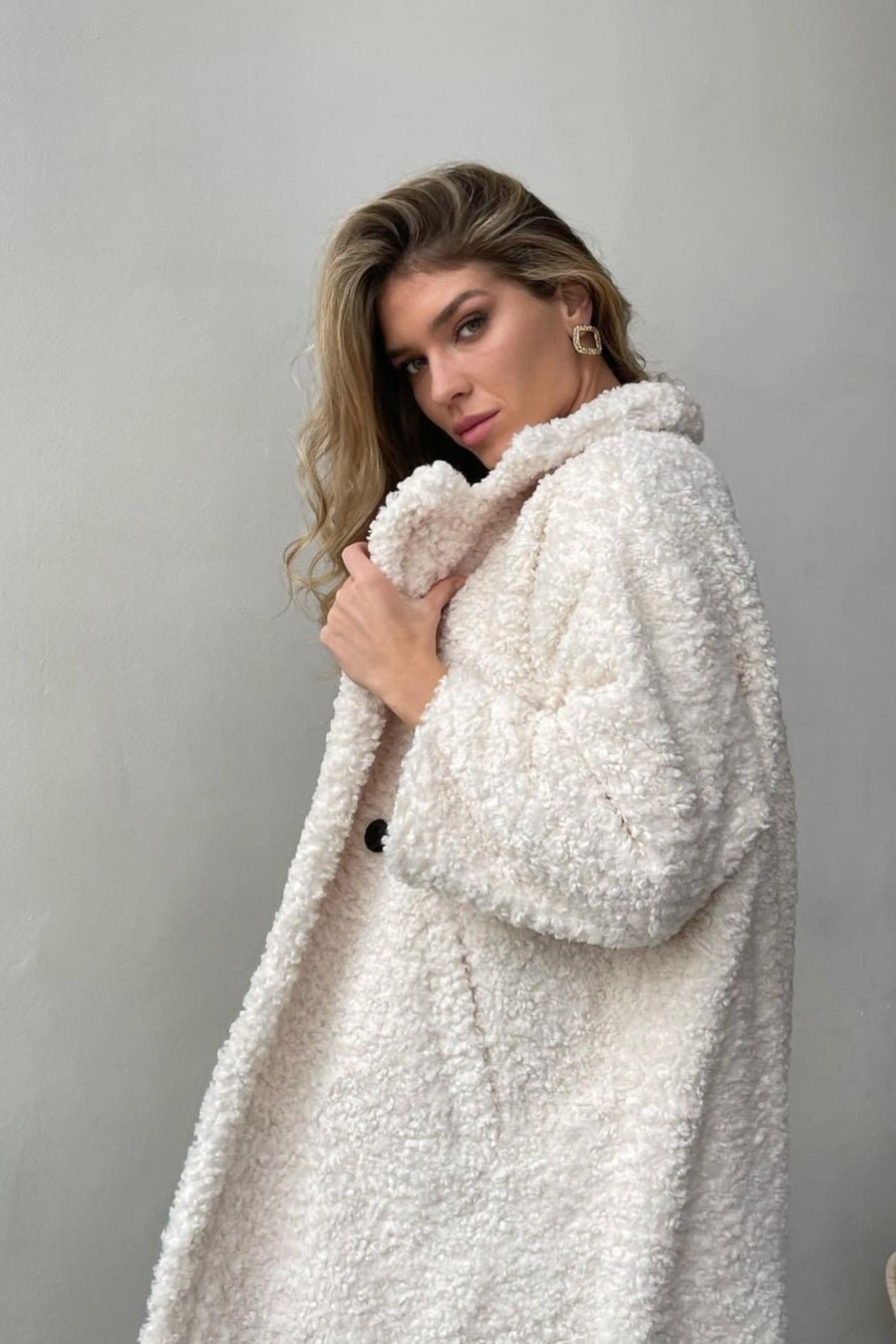 ZEYA - Eleonore Long Teddy Coat