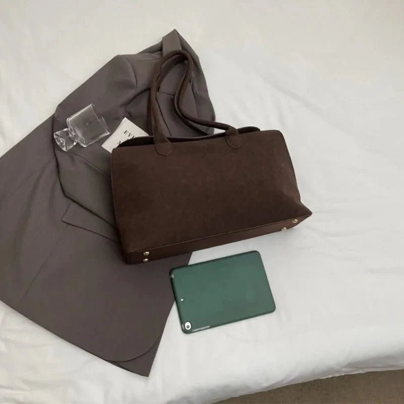 ZEYA - Elisa Suede Shoulder Bag