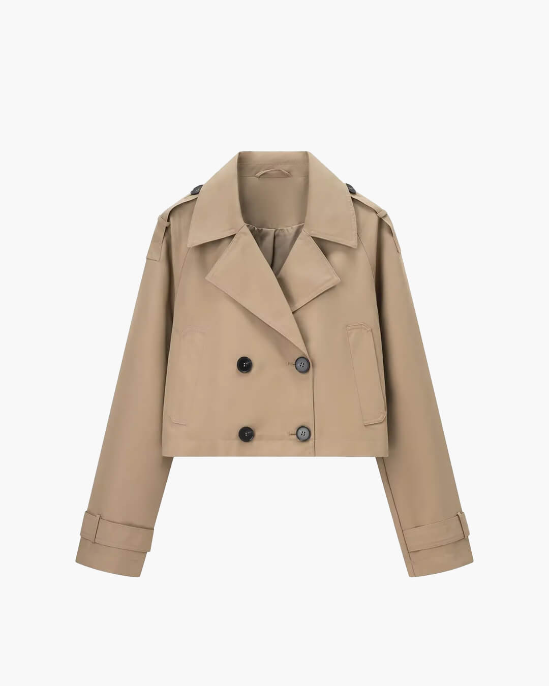 ZEYA - Ella Cropped Trench Coat