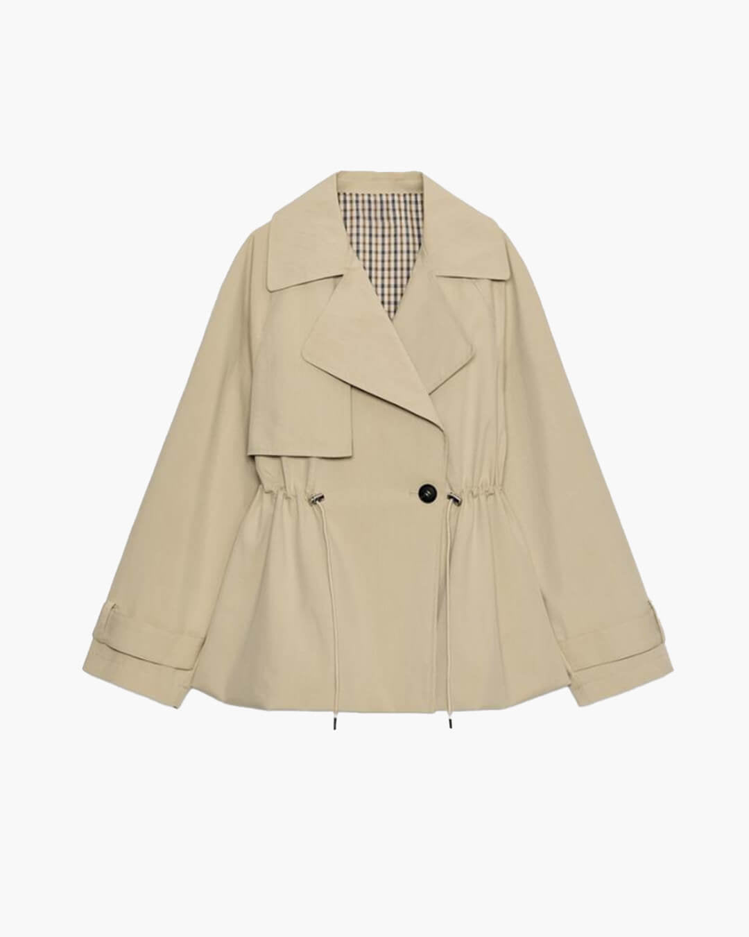 ZEYA - Ellen Lapel Collar Trench Coat