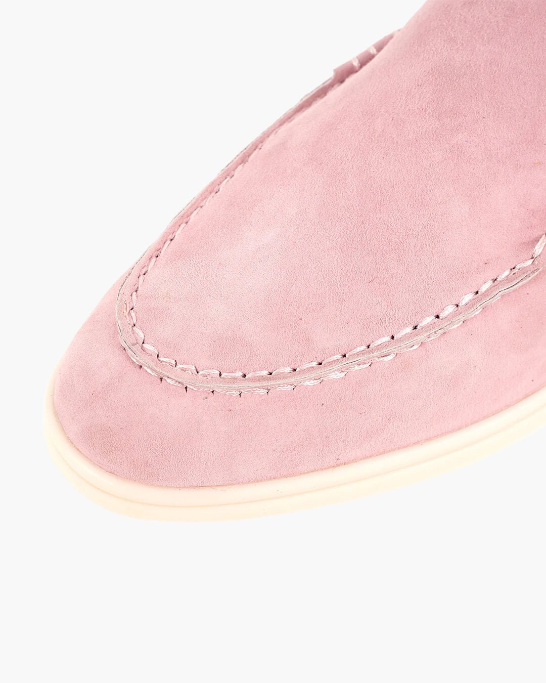 ZEYA - Elvira Suede Flat Moccasin Loafers