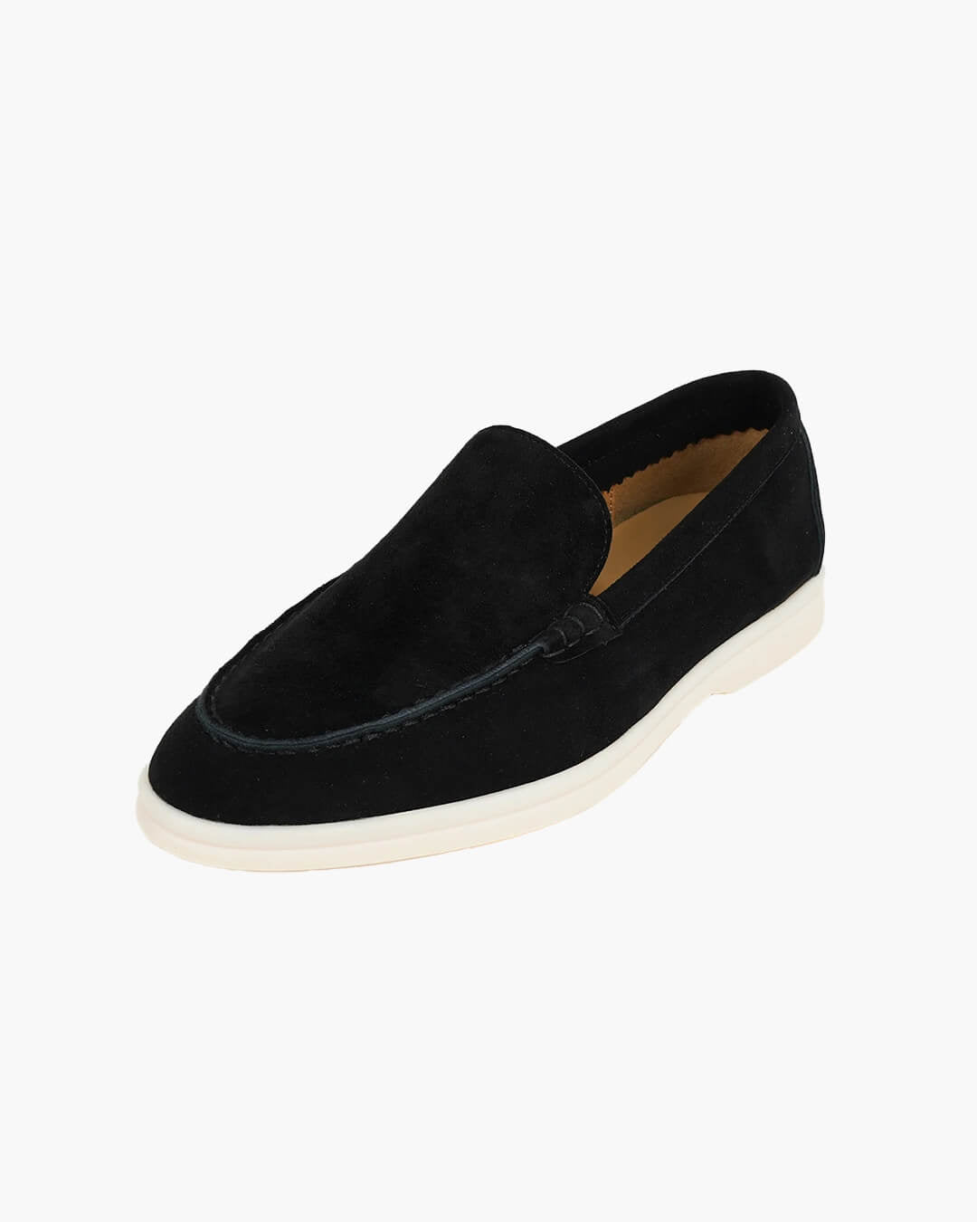 ZEYA - Elvira Suede Flat Moccasin Loafers