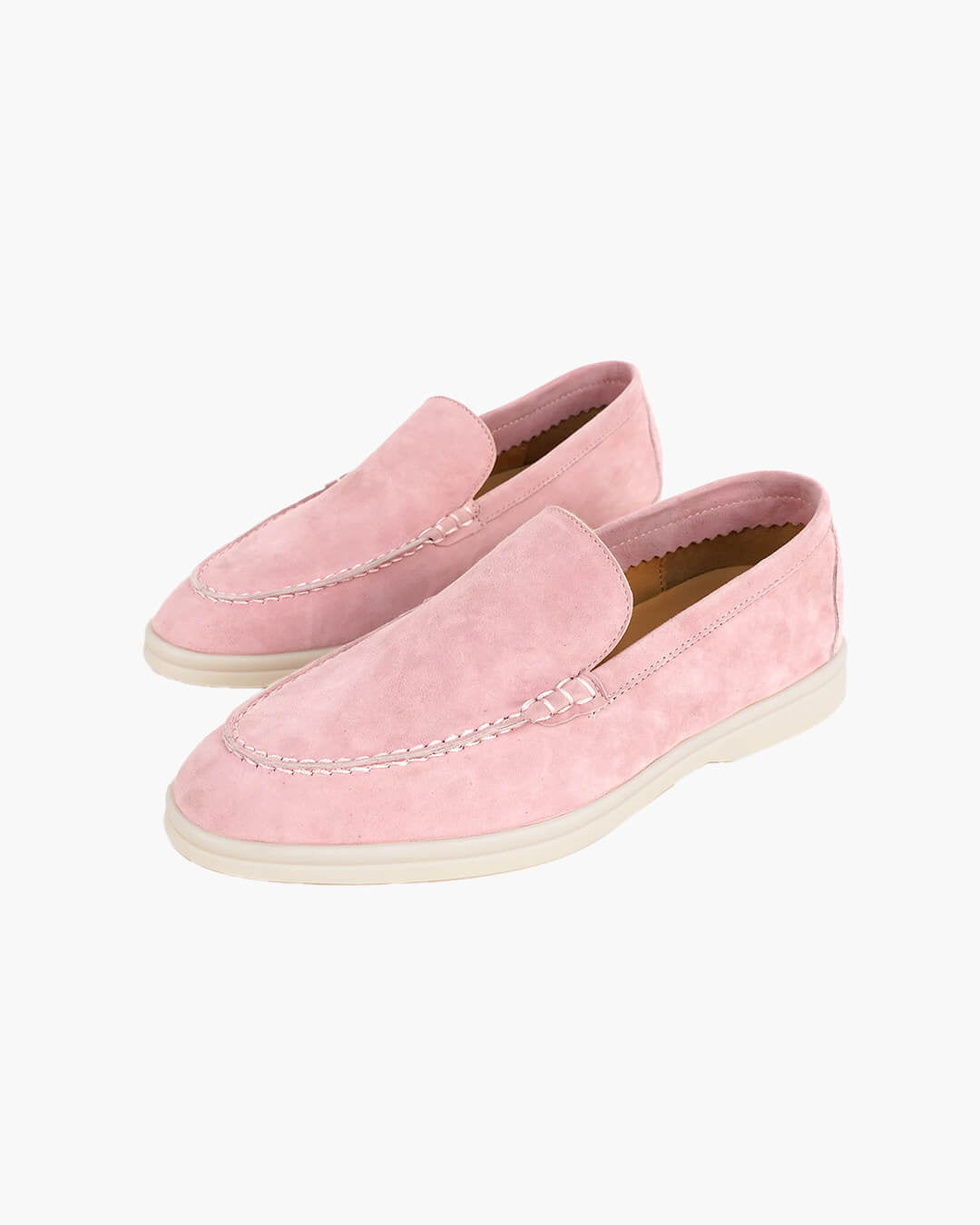 ZEYA - Elvira Suede Flat Moccasin Loafers