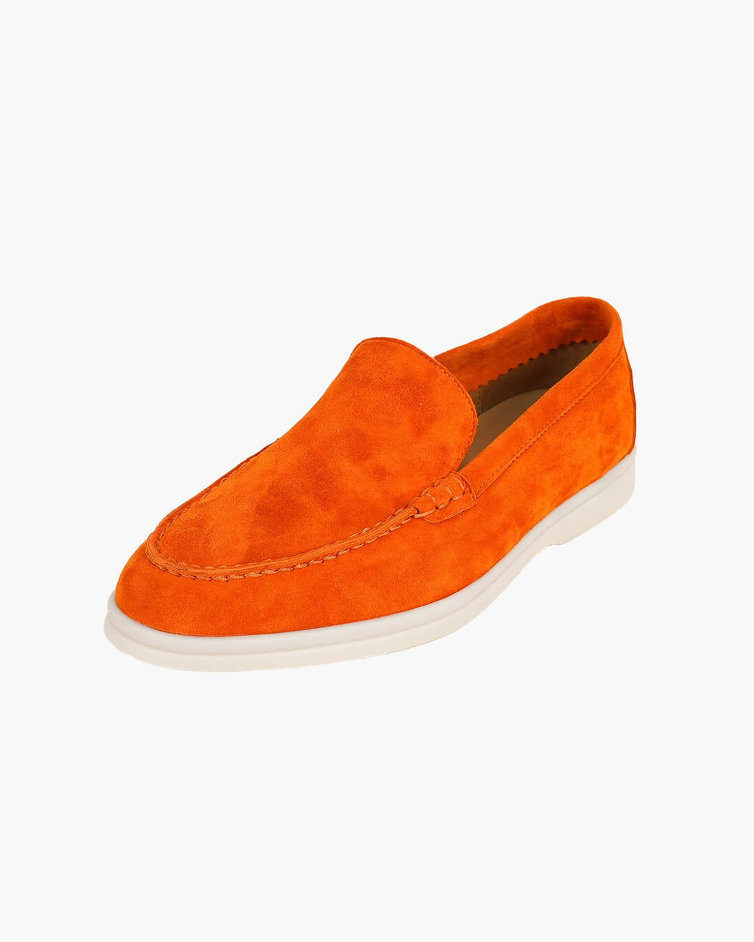 ZEYA - Elvira Suede Flat Moccasin Loafers
