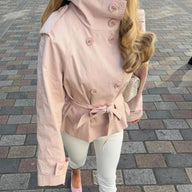 Giacca trench Emily con cintura