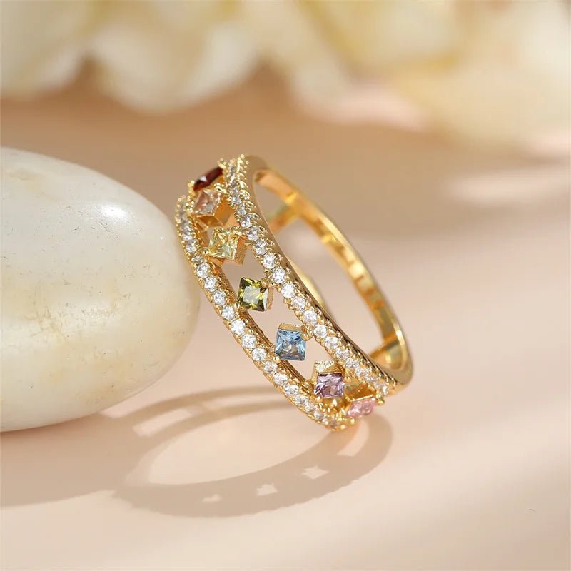 ZEYA - Emily Rainbow Ring