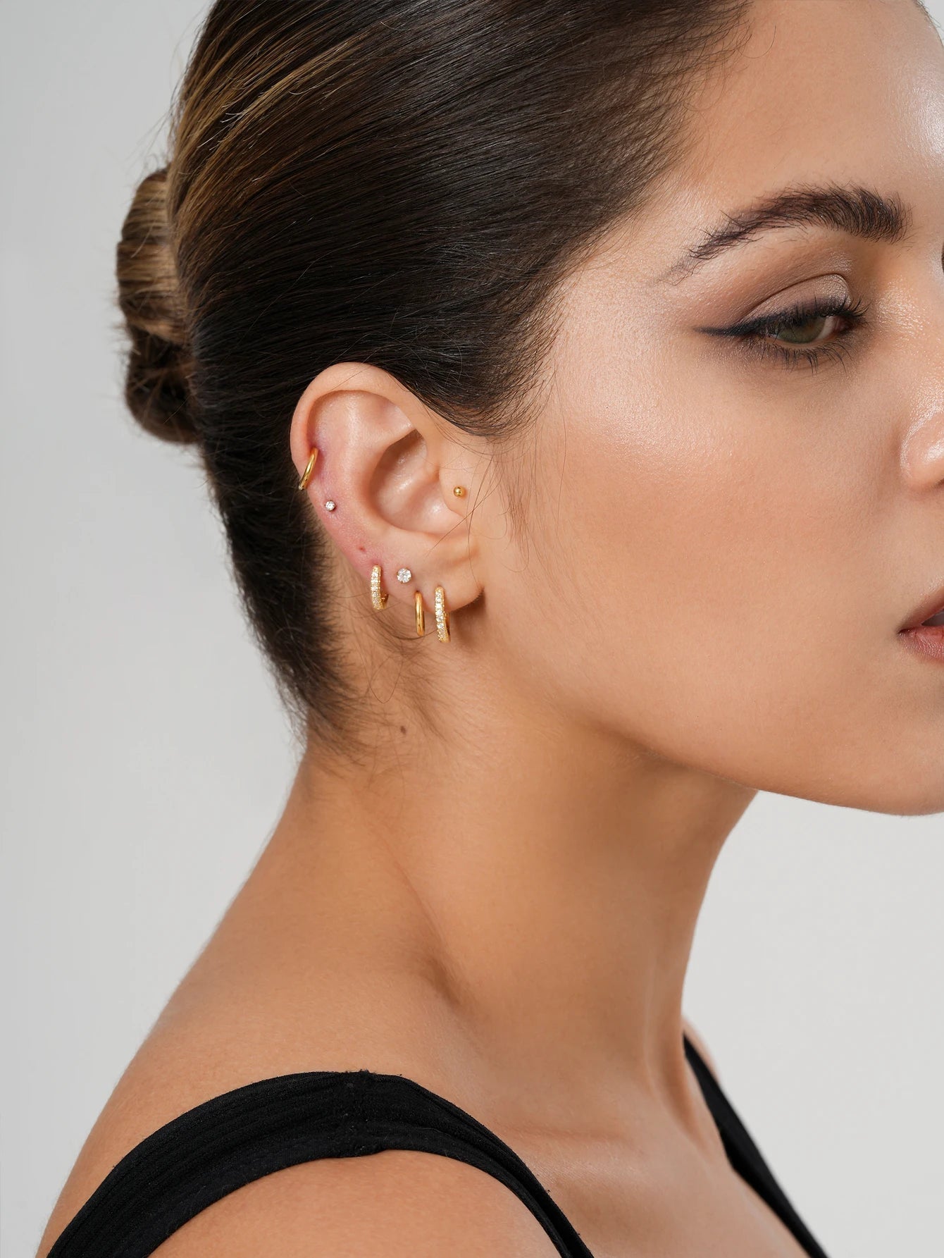 ZEYA - Emma Earring Hoop Set 10pcs