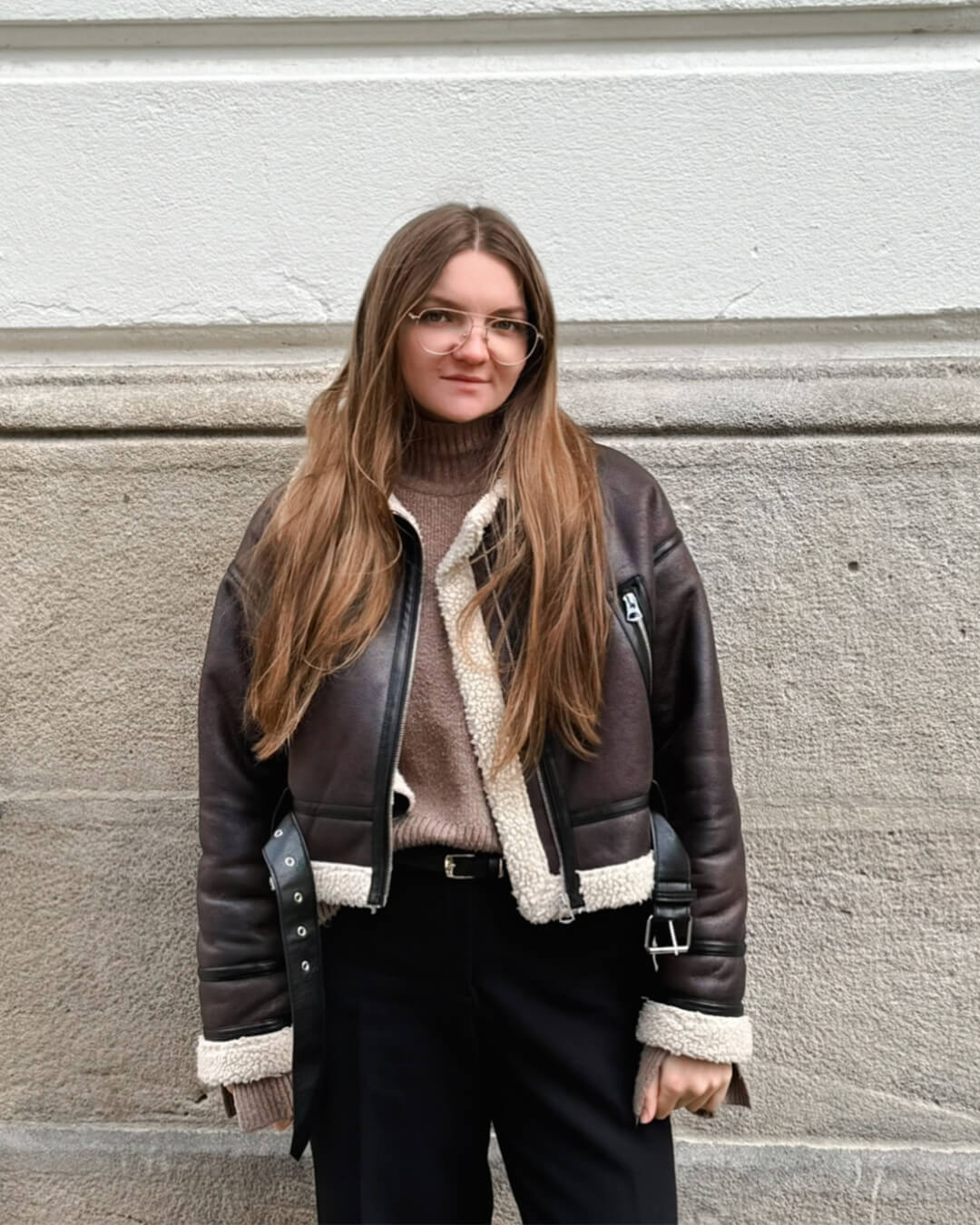 ZEYA - Emma Faux Leather Jacket