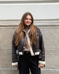 Emma Kunstlederjacke