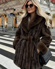 Erica Kunstfellmantel