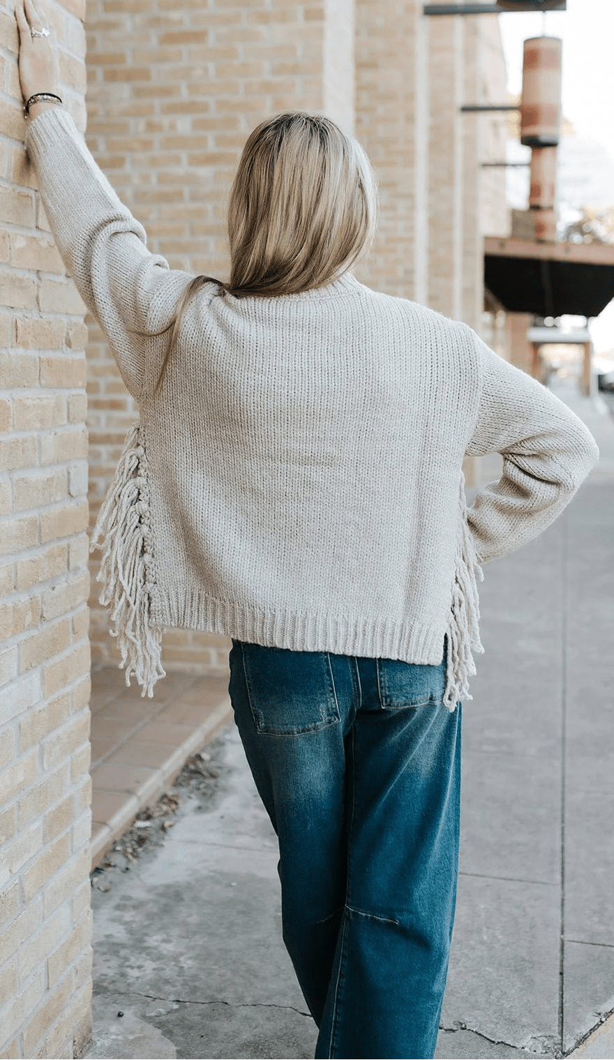 ZEYA - Eva Tassel Knit Sweater