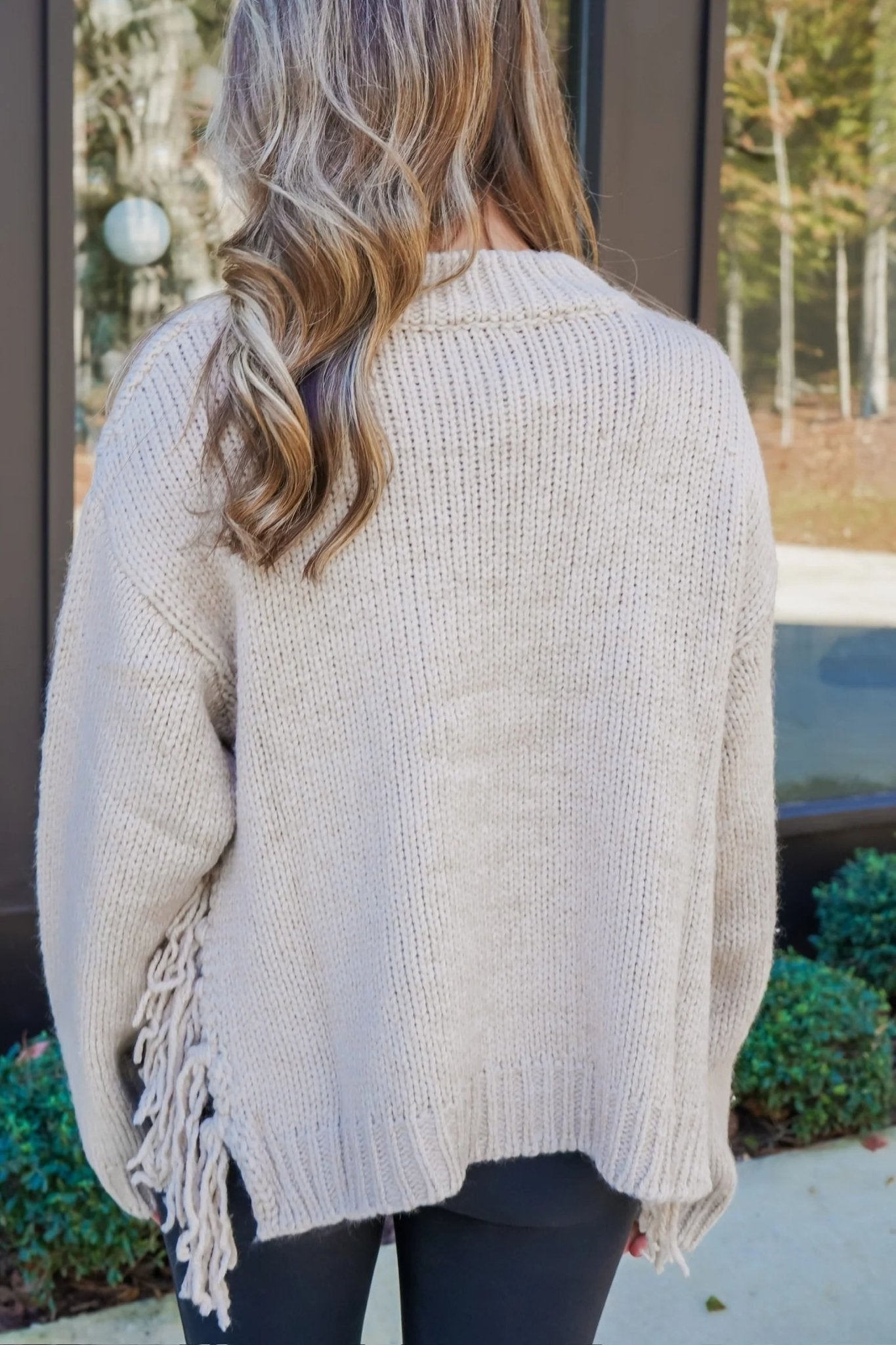 ZEYA - Eva Tassel Knit Sweater