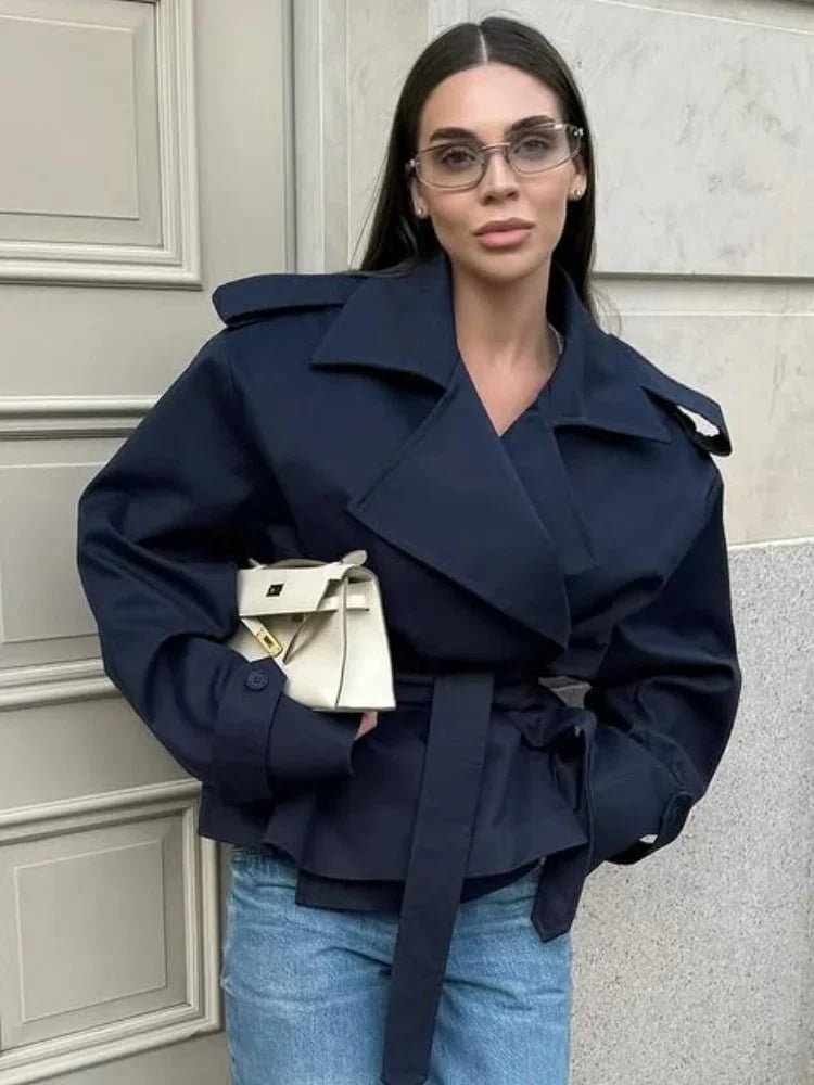 ZEYA - Fabienne Oversized Belted Trench Coat