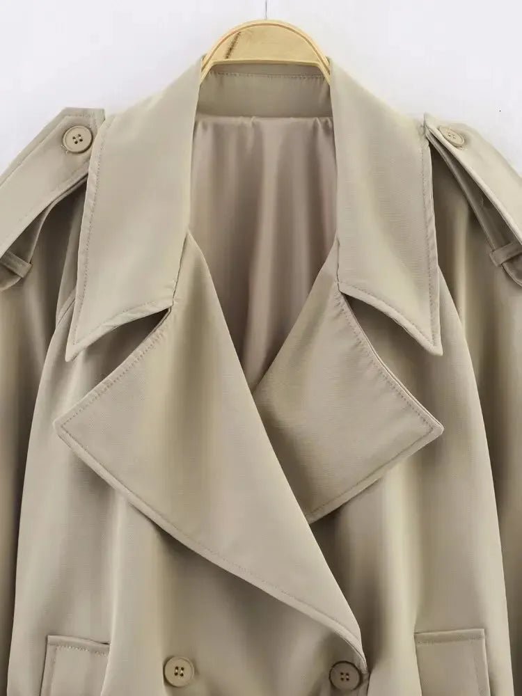 ZEYA - Fabienne Oversized Belted Trench Coat