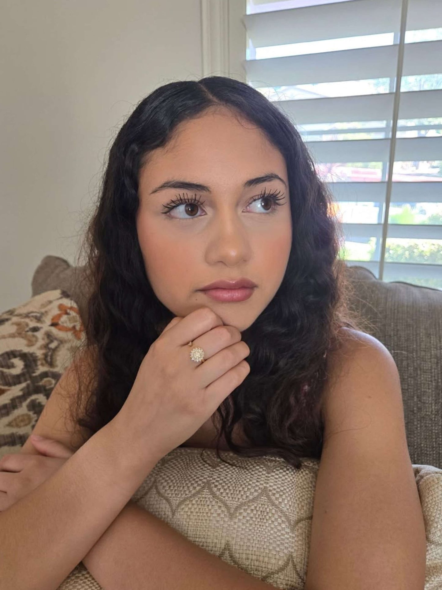 ZEYA - Flower Spinner Ring