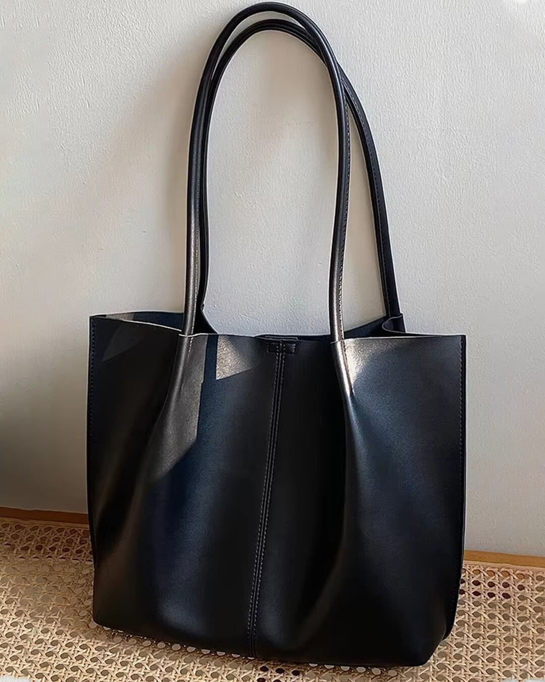 ZEYA - Francesca Faux Leather Tote Bag