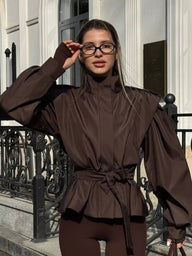 Francine Cropped Trenchcoat