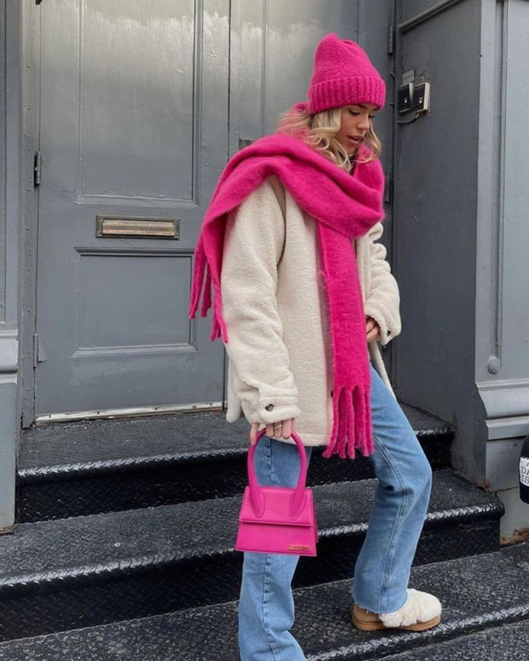 ZEYA - Gabriella Tasseled Winter Scarf