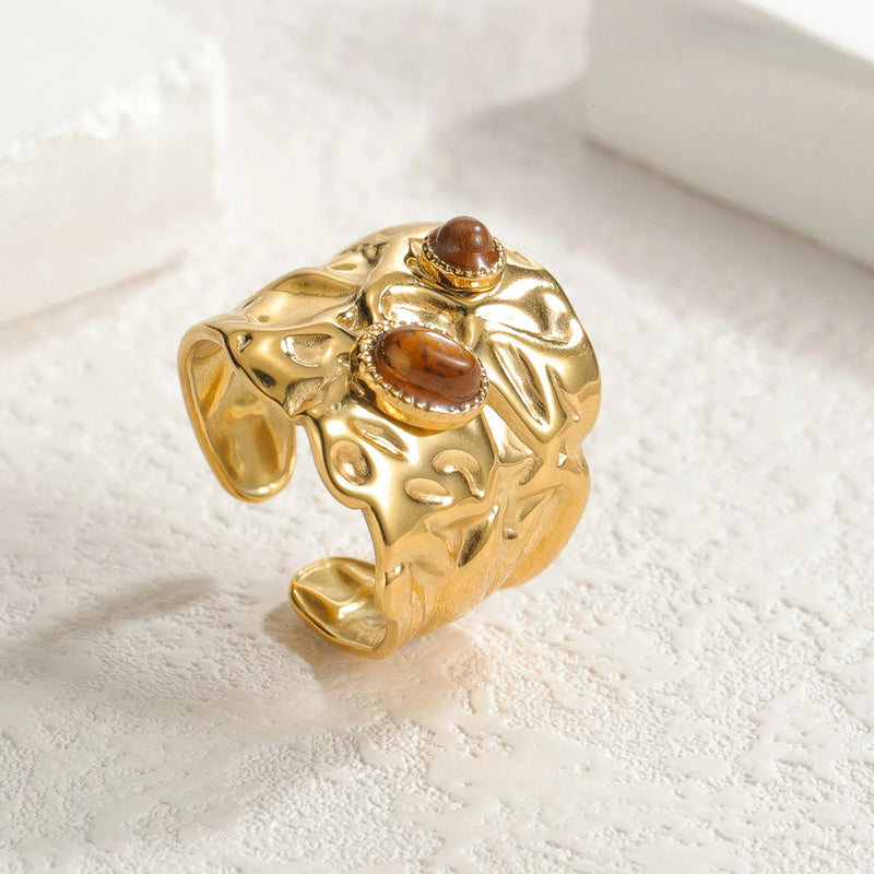 ZEYA - Gemma Chunky Detail Ring