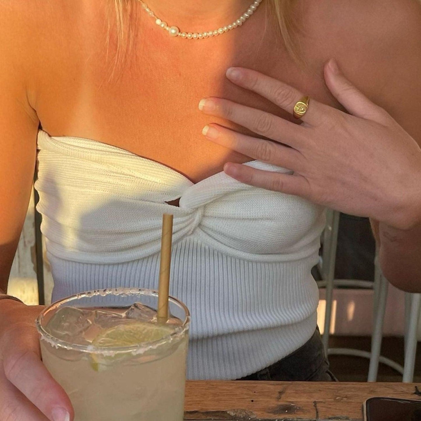 ZEYA - Genevra Off-Shoulder Blouse