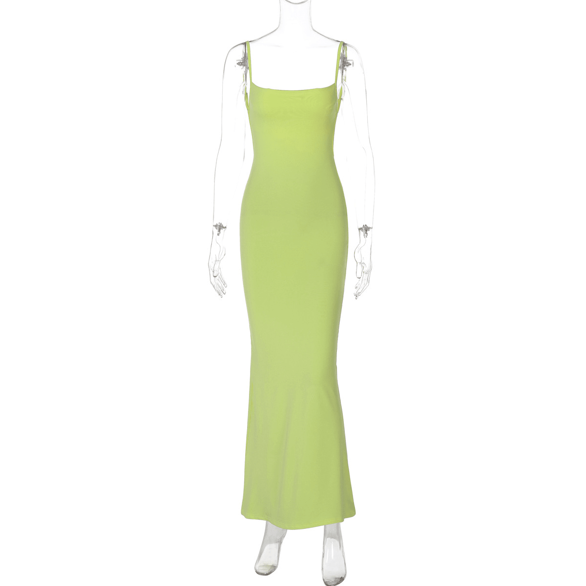 ZEYA - Genna V Neck Strap Maxi Dress