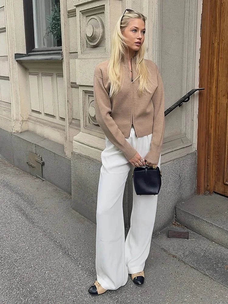 ZEYA - Glenda Cardigan with Zipper