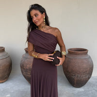 Hannah Mesh Maxi Dress