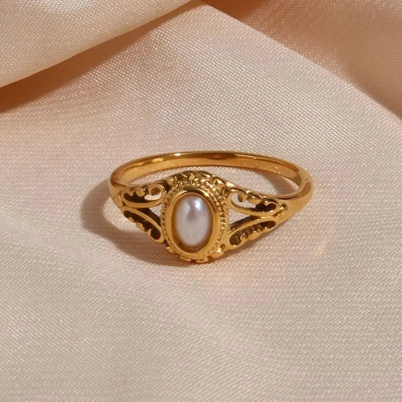 ZEYA - Harper Pearl Ring