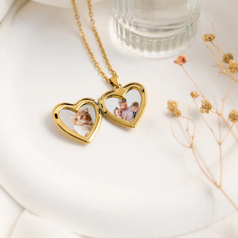 ZEYA - Heart Locket Necklace