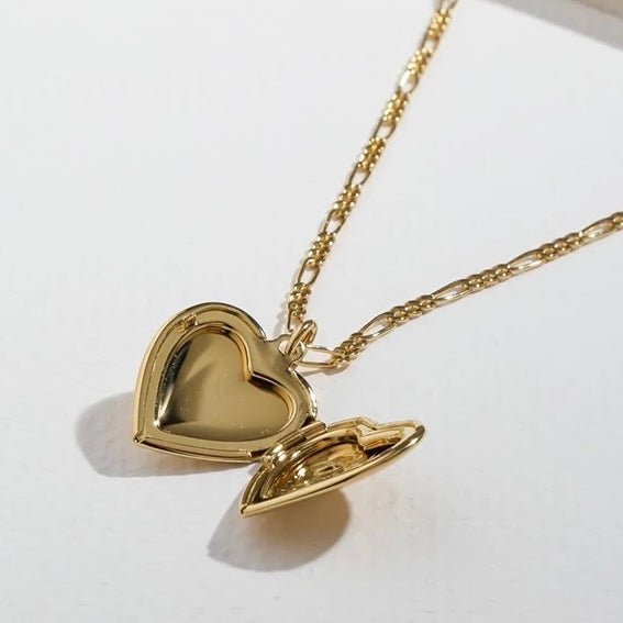 ZEYA - Heart Locket Necklace